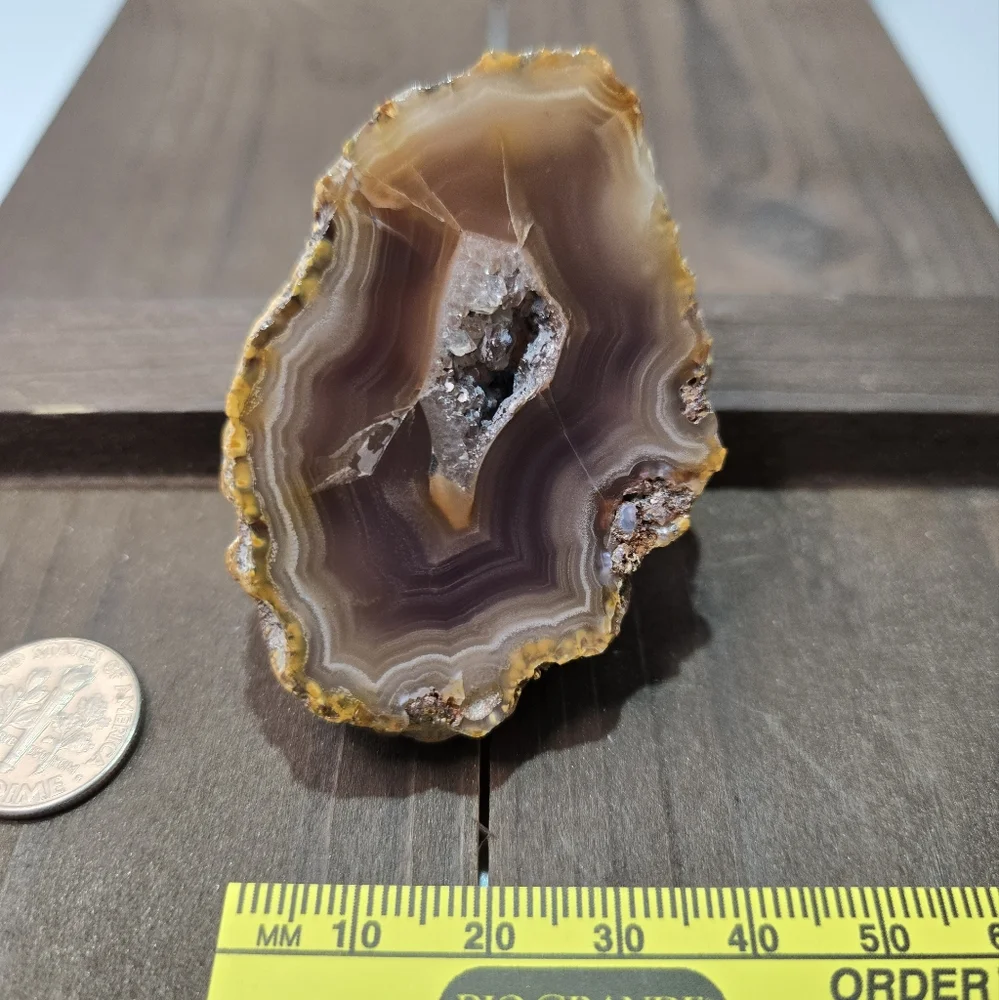 Coyamito Purple Lace Crystal Agate Laguna Mexico - Picture 5 of 14